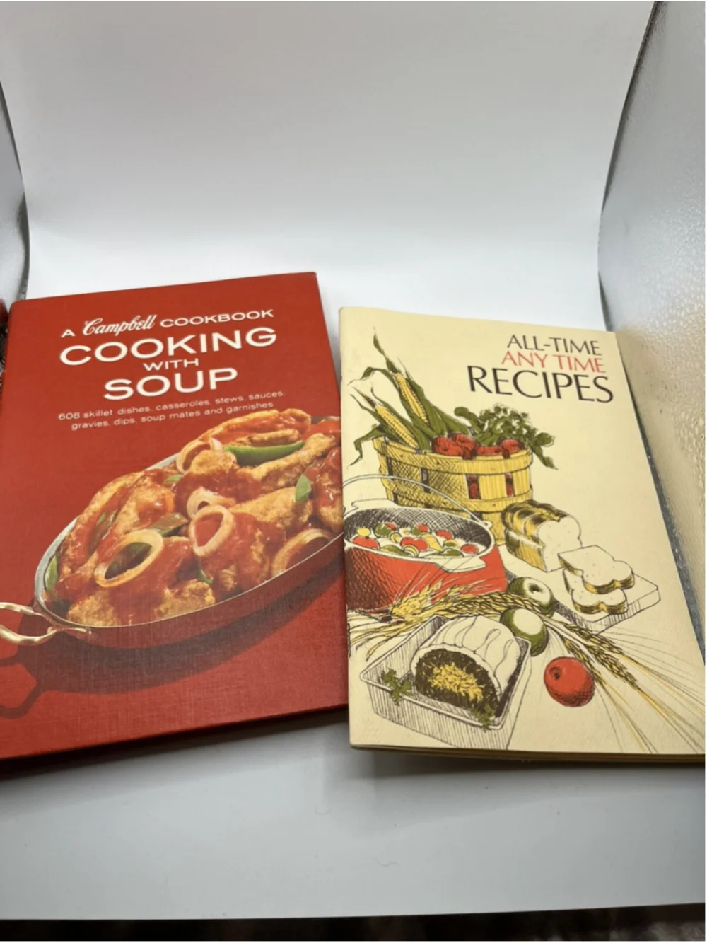 Vintage Campbell Cookbook Cooking With Soup Spiral Bound 608 Recipes Illustrated